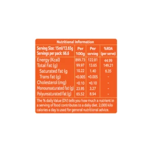 Organic Cold-Pressed Sunflower Oil